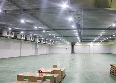 上海松江冷庫(kù)運(yùn)營(yíng)內(nèi)景展示圖