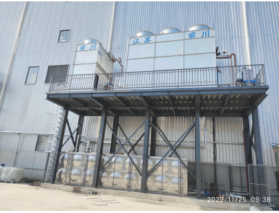 江蘇太倉(cāng)遠(yuǎn)洋物流二氧化碳復(fù)疊系統(tǒng)冷庫(kù)建造工程案例