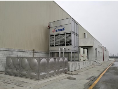 四川成都青白江鐵路港物流園綜合保稅區(qū)進出口岸型物流冷庫工程案例